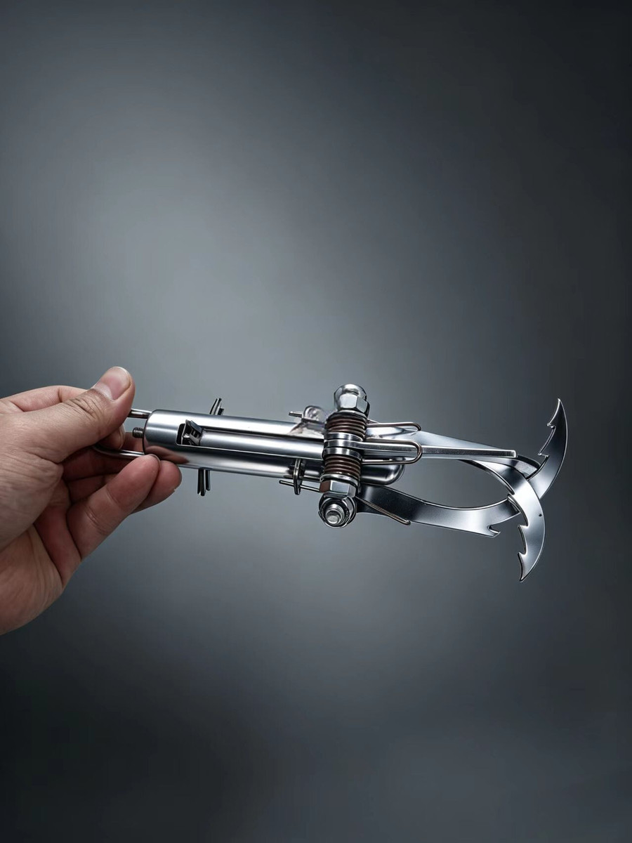 Portable Flying Tiger Claw (original design) wall and tree climbing tool, made of fine steel, load-bearing 200kg