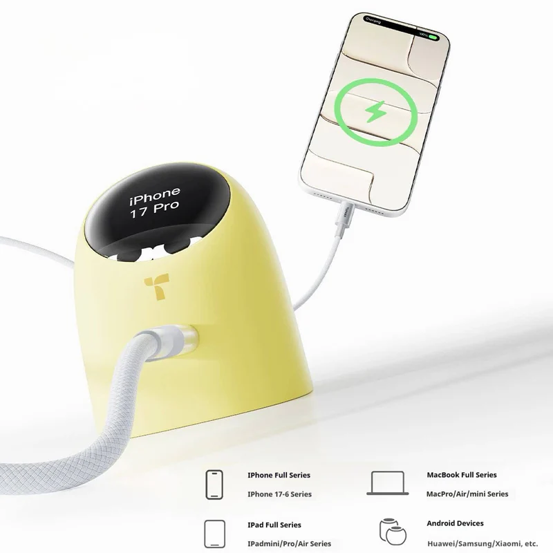Smart Emoji Fast Charger,Creative gifts,Adorable Emoji Fast Charger | Turn Charging Into a Vibe!