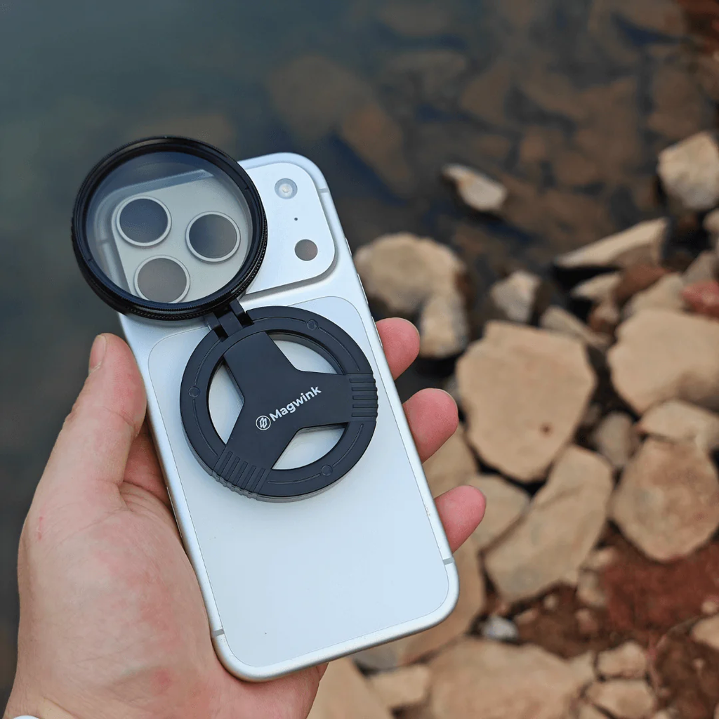Magwink PZ300 MagSafe 52mm Pro Mobile Filter System for Photography & Video
