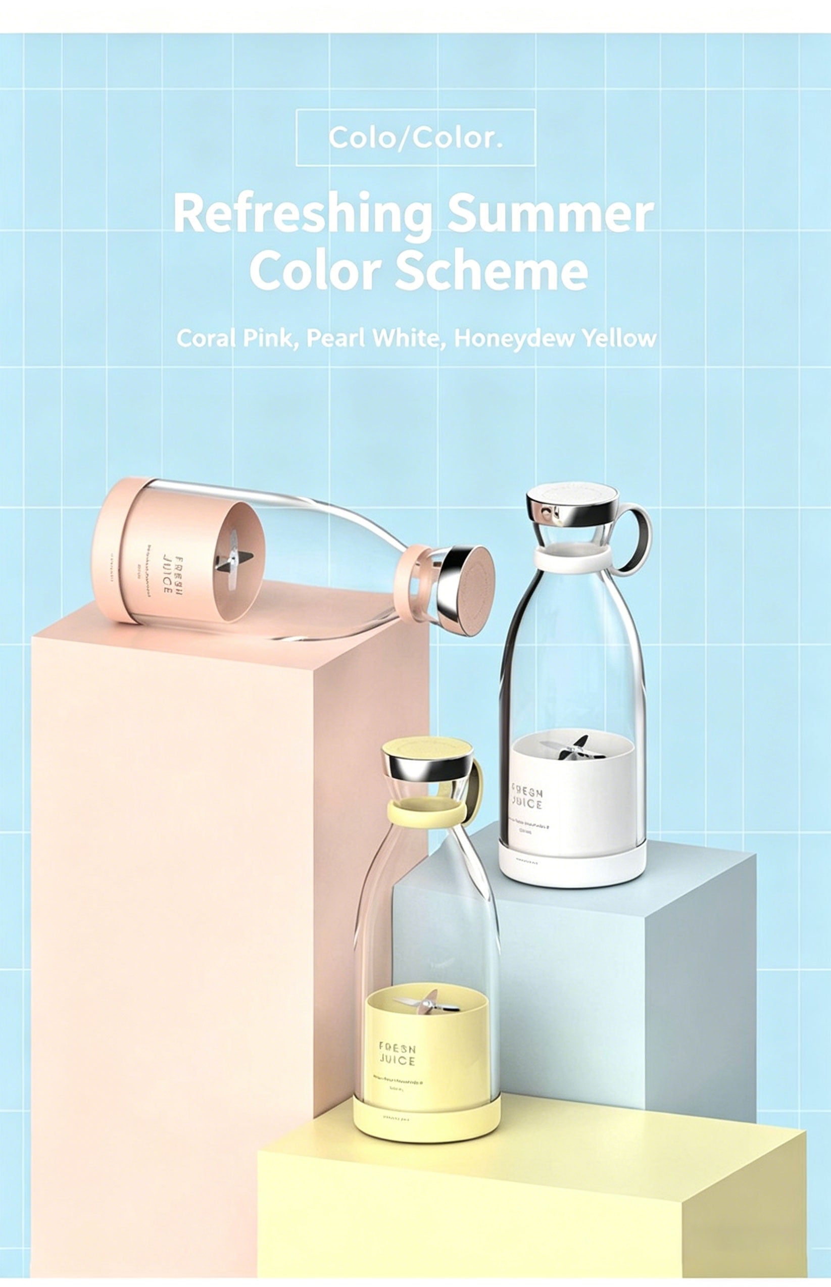 Portable wireless juicer cup