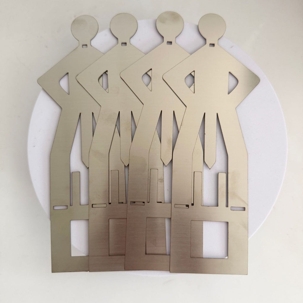 Outdoor Human-shaped Barbecue Sausage Rack Decoration