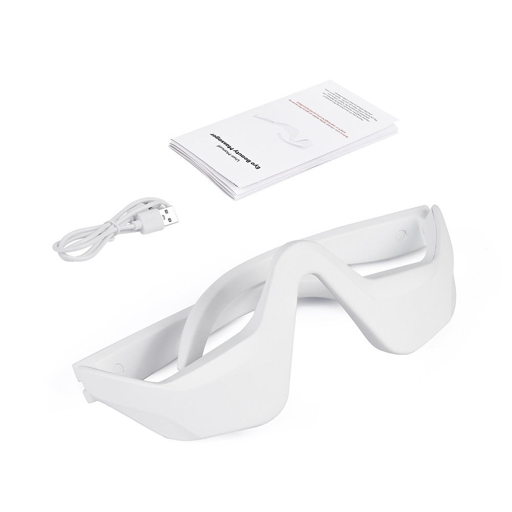 Microcurrent massage eye care device, EMS red light eye massager, eye beauty device to reduce dark circles.