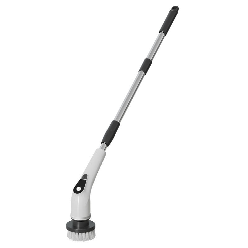 Electric cleaning brush, multi-functional household kitchen and bathroom glass cleaning brush, long and short, handheld powerful cleaning tool