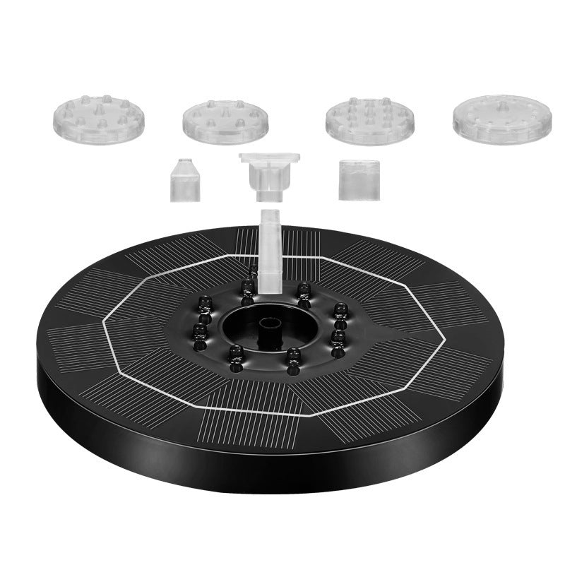 Solar-powered fountains, pools, garden fountains, outdoor patio fountains, floating fountains