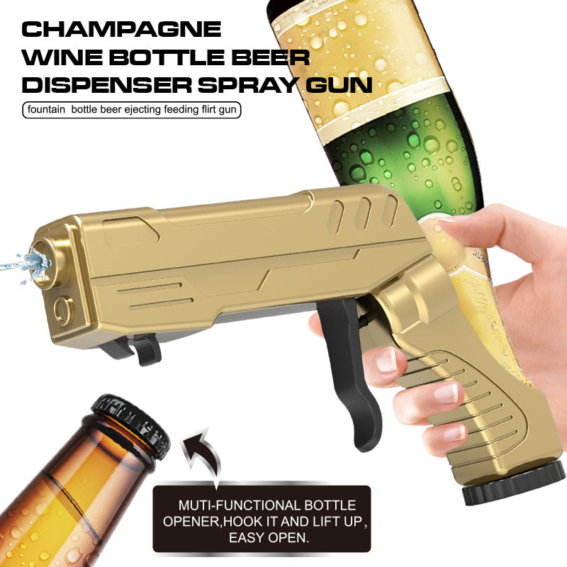 World Cup Champagne Gun Beer Capgun Bottle Opener