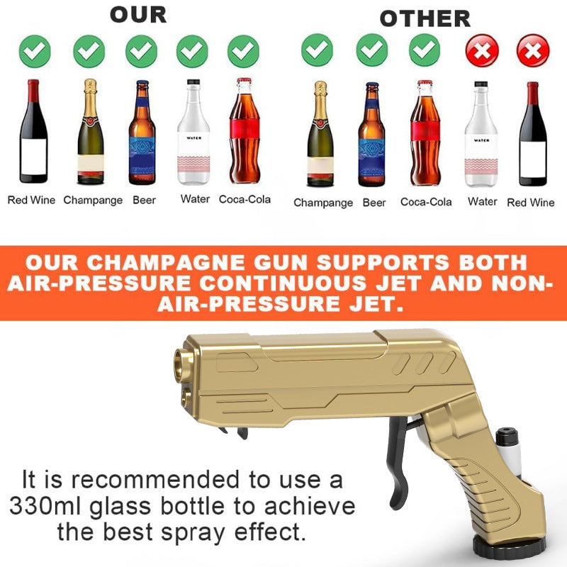 World Cup Champagne Gun Beer Capgun Bottle Opener