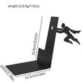 Magnetic Superman Bookend, Fun Iron Bookend, Personalized Office/Home Gift