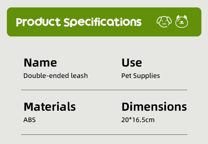 One-to-two pet leash, automatic retractable leash, dog harness, outdoor small and medium-sized dog walking essential.