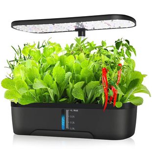 Full-spectrum plant grow lights, hydroponic LED plant lights, and planting kits and systems for soilless cultivation.
