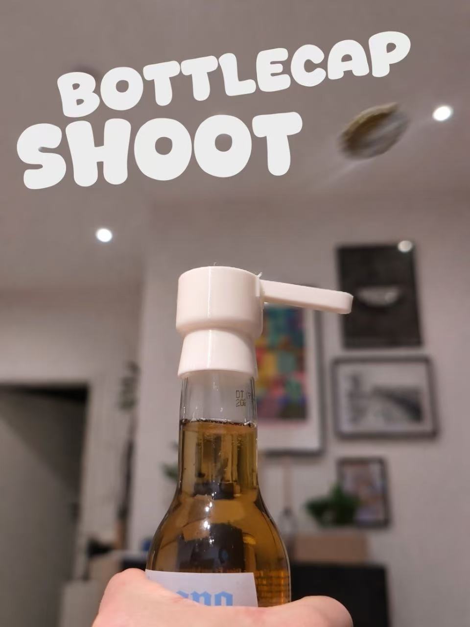 3D Printed Ejector Bottle Opener