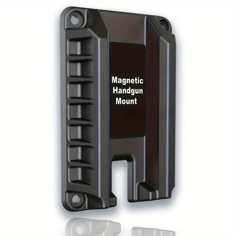 All-in-One Gun Magnet Magnetic Gun Mount | HQ Rubber Coating Gun Magnetic Buckle Series, Suitable for Cars, Trucks, Tables, Safes and Walls | Indoor Gun Mount | Hidden Pistol Gun Mount Quick Draw