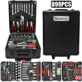 Bourvill 899-Piece Tool Set - High-Capacity Portable Metal Tool Case,Wheeled Mobile Tool Cabinet, and 4-Tier Aluminum Alloy Storage Unit- A Complete Kit for Mechanical Repair & Home Maintenance - ThePerfect Father's Day Gift #fathersdaygift