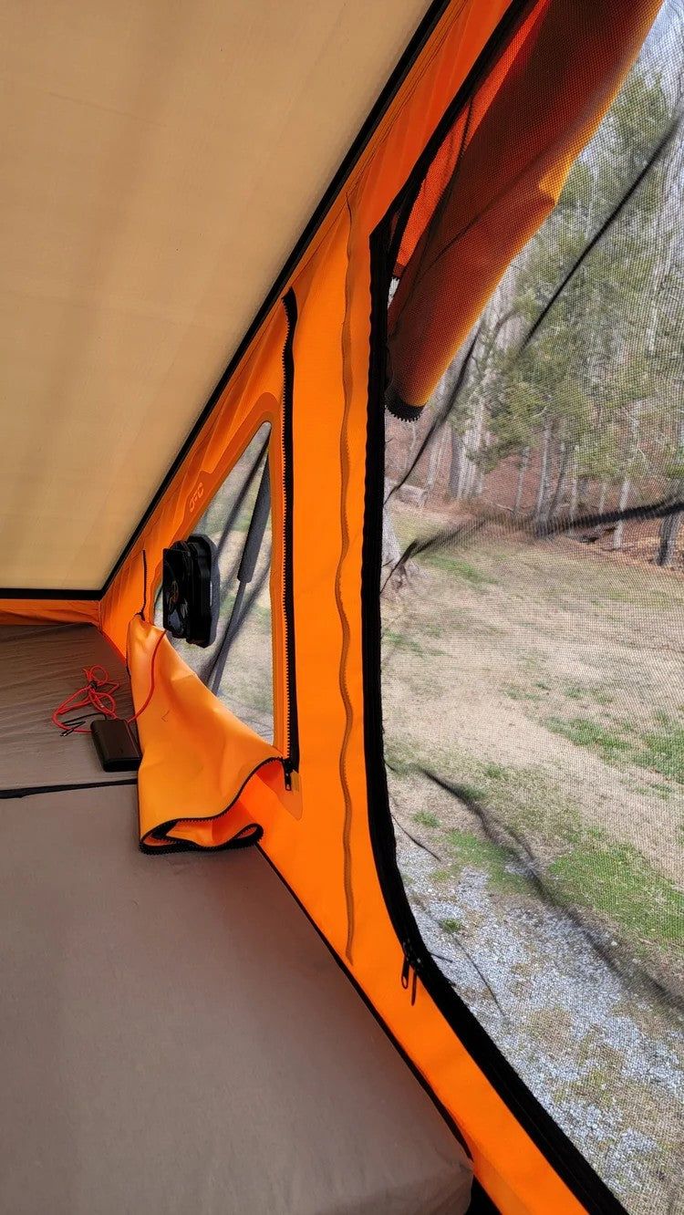 Magnetic fans suitable for rooftop tents and high-speed campervans