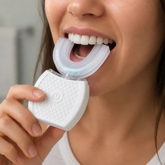 LumeSmile Toothbrush，10s teeth clean  U-shaped auto toothbrush，No more lazy brushing! One bite, full mouth deep clean instantly