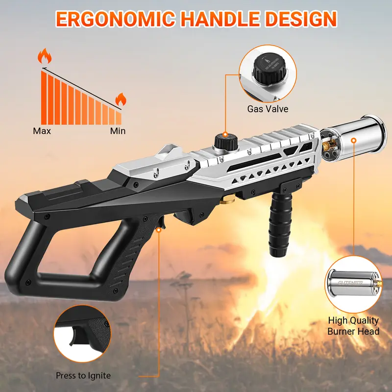 【FathersDayGift】Propane Torch Dad Gifts for Fathers Day, Blow Torch, Food Culinary Torch for Outdoor Cooking, Campfire Starter Grill Torch, BBQ Torch for Steak & Creme Brule Christmas Gift Ideas fathersdaygift