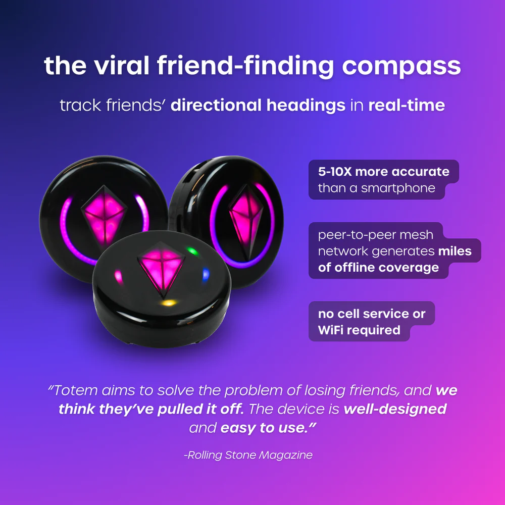 Totem Compass,The Friend-Finding Compass