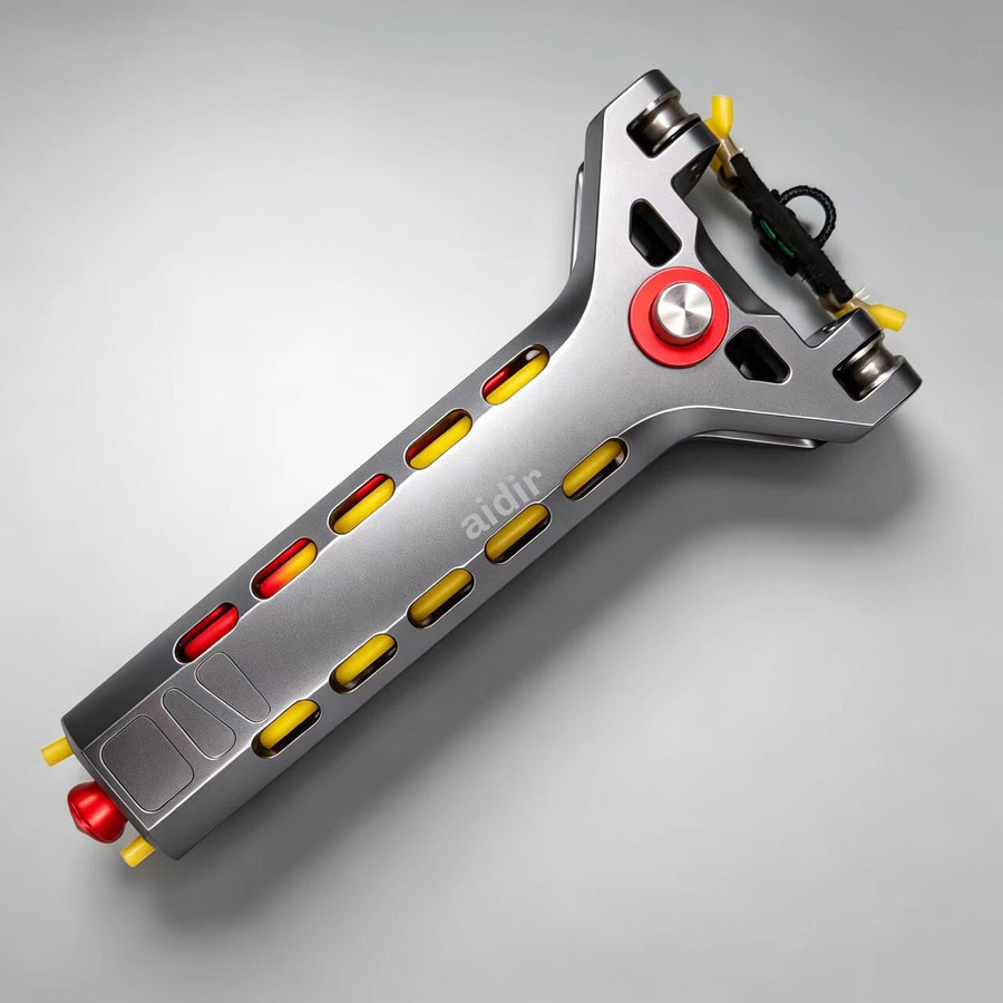 Gifts that men can't refuse，G-5 Professional Edition: Telescopic Aluminum Alloy Slingshot | High Initial Velocity Outdoor Competitive Sports Equipment