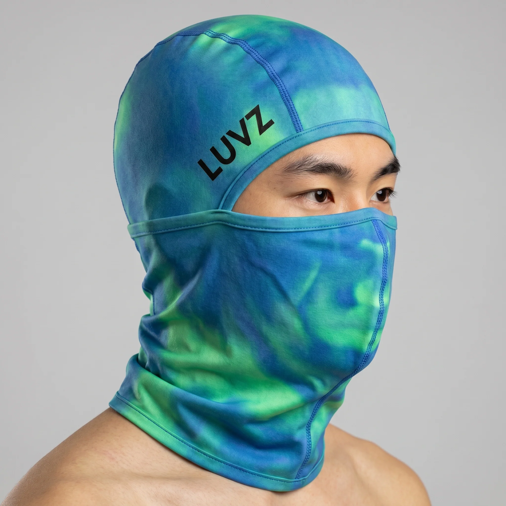 Heat Reactive Balaclava,Unisex Temperature Sensitive Color Change Ski Mask,Cold Weather Gear Color-Changing Full Head Wrap Motorcycle for Hiking Cycling,Secret  Gifts