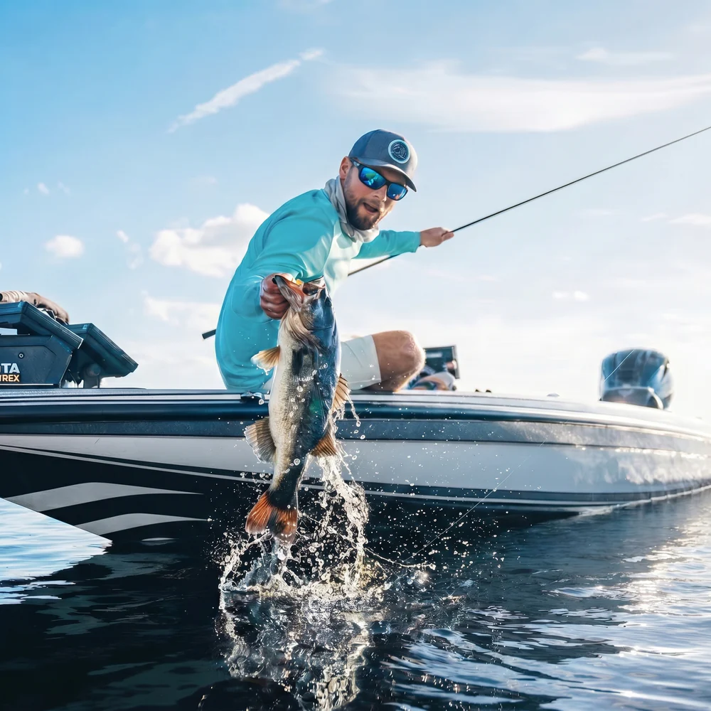 Polarized Fishing Sunglasses | See Fish Underwater, Block Glare,  UV Protection，Father's Day gift