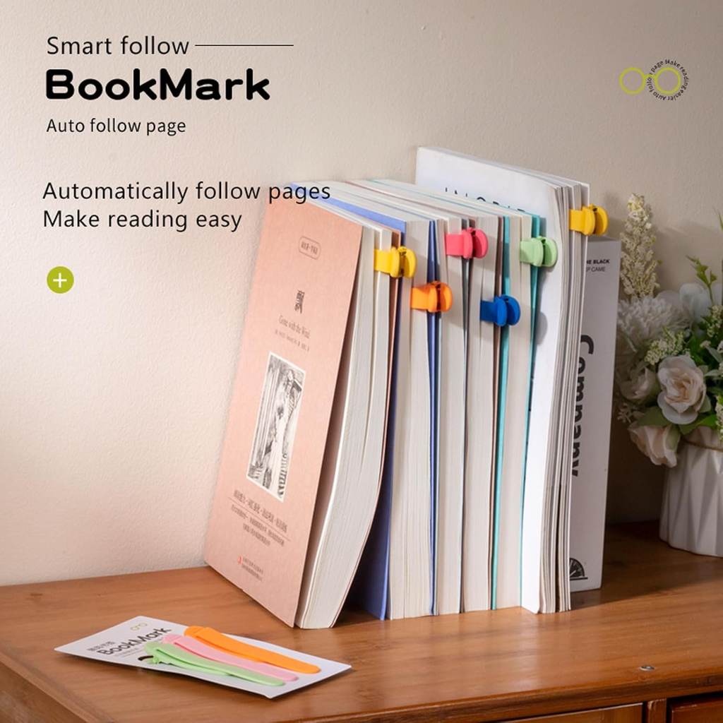 Smart Bookmark,3pcs Silicone Book Mark,Book Accessories for Reading Lovers