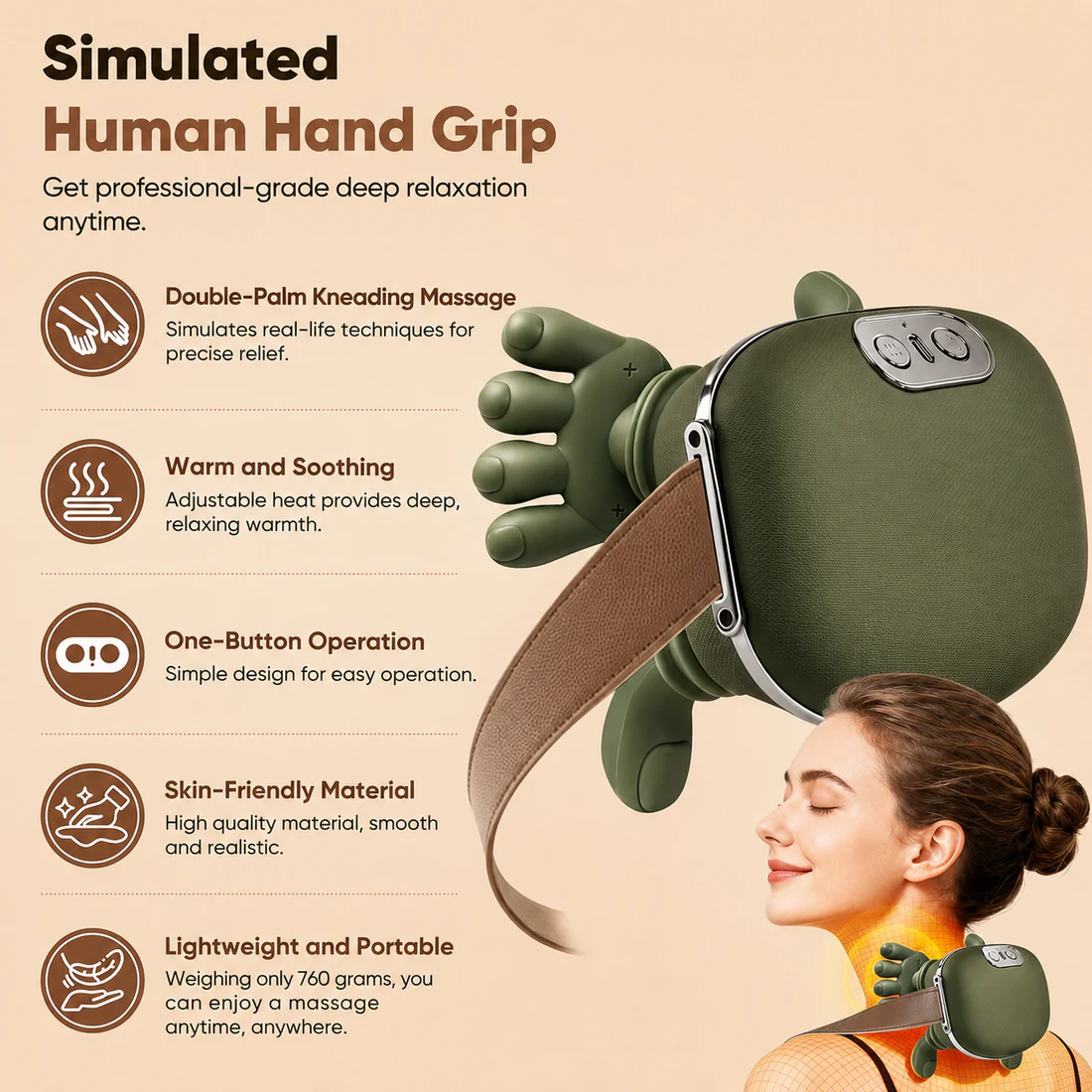 Calmora™ -Neck & Shoulder Massager