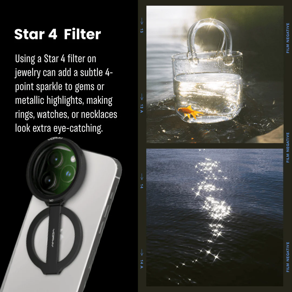 Magwink & Yophy O3 MagSafe Magnetic Mount with 52 mm CPL & ND64 Filters