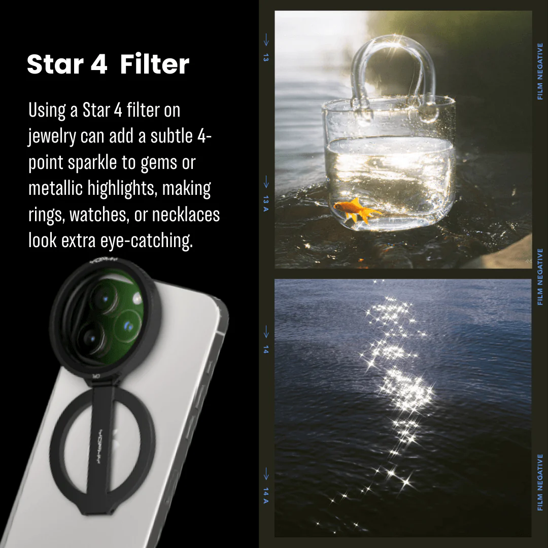 Magwink & Yophy O3 MagSafe Magnetic Mount with 52 mm CPL & ND64 Filters