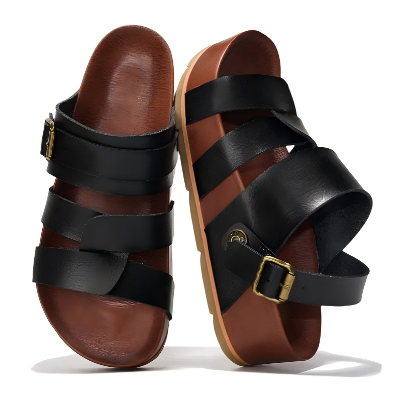 Women's | Eco-Leather Platform Sandals | Lightweight | Non-Slip - Proud