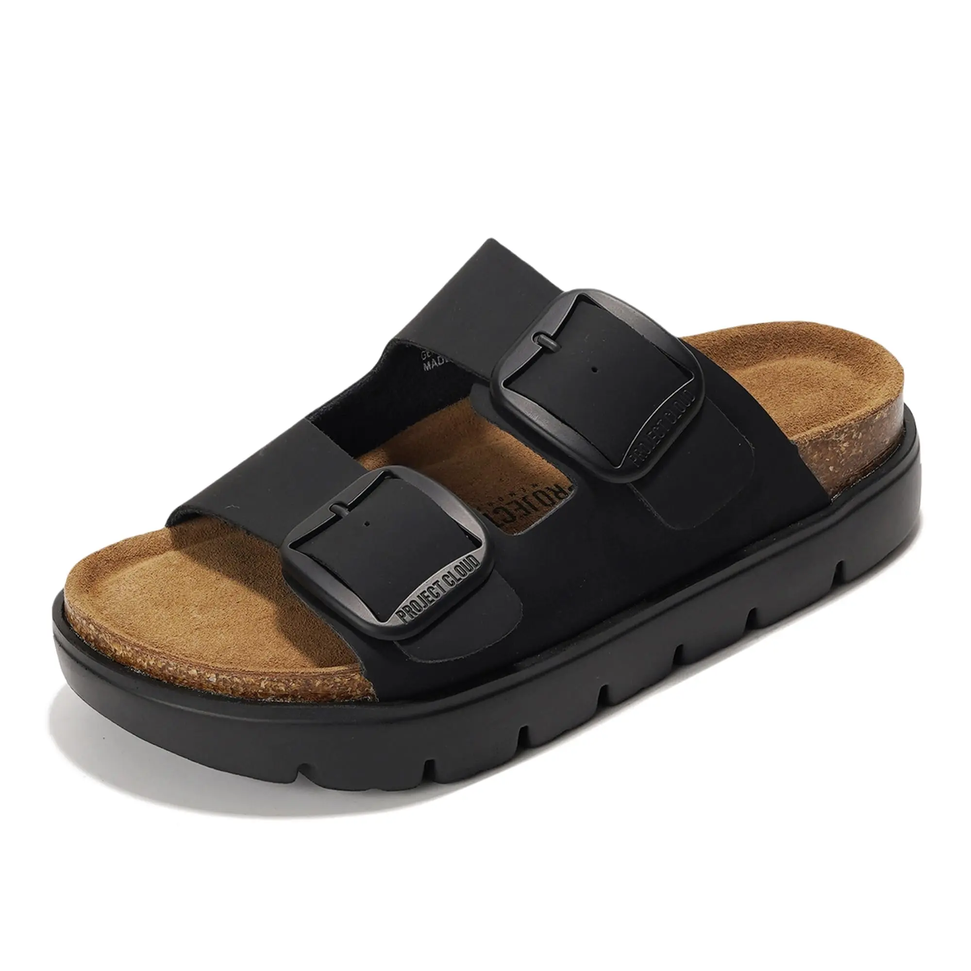 Women's Genuine Leather Flatform Platform Sandals | Summer Walking Footwear |  Non-Slip – Greece Chunky