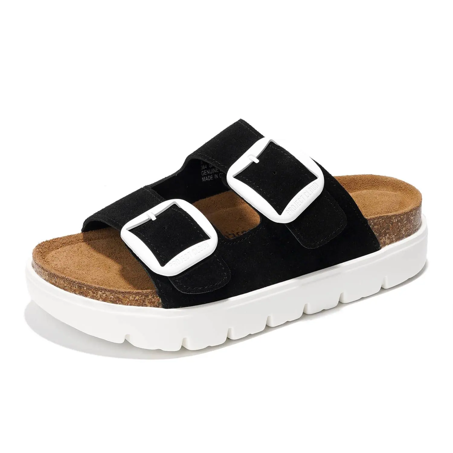 Women's Genuine Leather Flatform Platform Sandals | Summer Walking Footwear |  Non-Slip – Greece Chunky