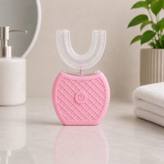 LumeSmile Toothbrush，10s teeth clean  U-shaped auto toothbrush，No more lazy brushing! One bite, full mouth deep clean instantly