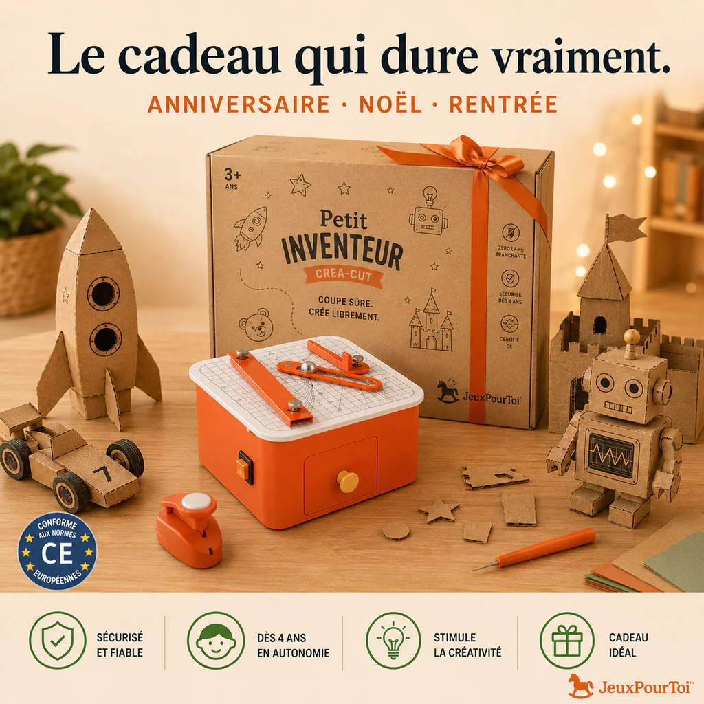 Little Inventors - 100% Safe Cardboard Saw，The perfect gift for children