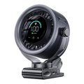 4000mAh Rechargeable Portable Clip on Fan-100-Speed Touch Control, LED Display, 360° Rotate Quiet Turbo Desk Fan, Small Battery Operated USB Fan for Stroller Bed Travel Camping Golf Gym
