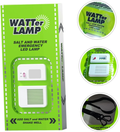 Outdoor emergency saltwater lamp, self-powered, portable, water-powered, no-recharge LED lighting bag.