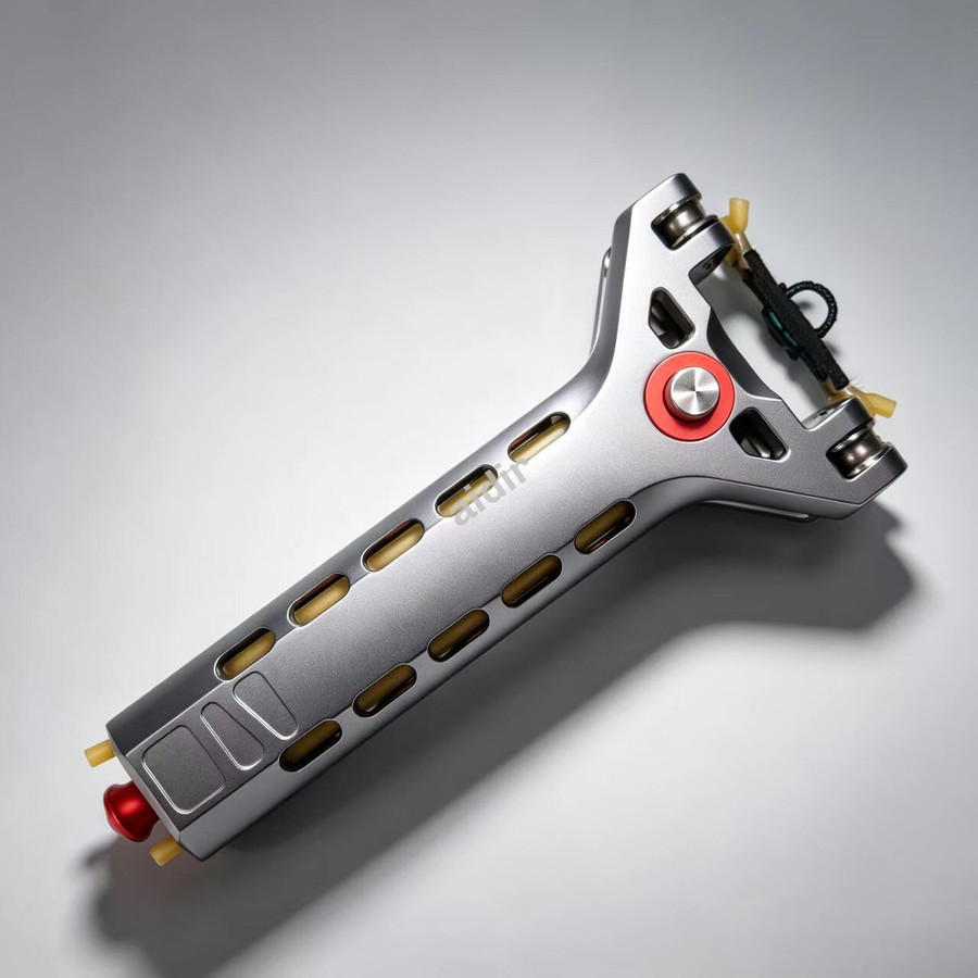 Gifts that men can't refuse，G-5 Professional Edition: Telescopic Aluminum Alloy Slingshot | High Initial Velocity Outdoor Competitive Sports Equipment