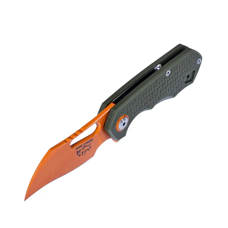 MUCITUP Mini-Ceros Folding Knife 9Cr18MoV G10 2.4oz EDC