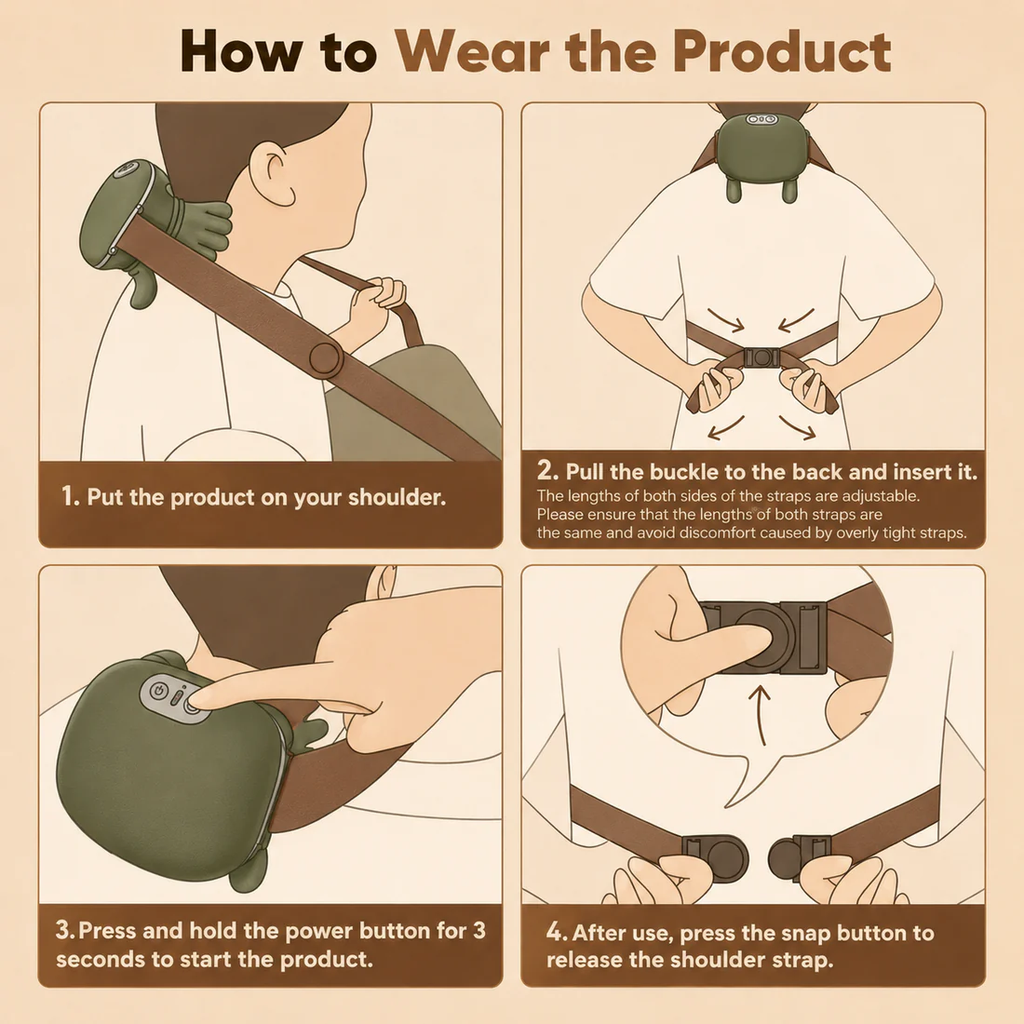 Calmora™ -Neck & Shoulder Massager