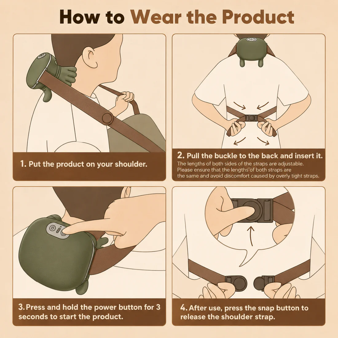 Calmora™ -Neck & Shoulder Massager