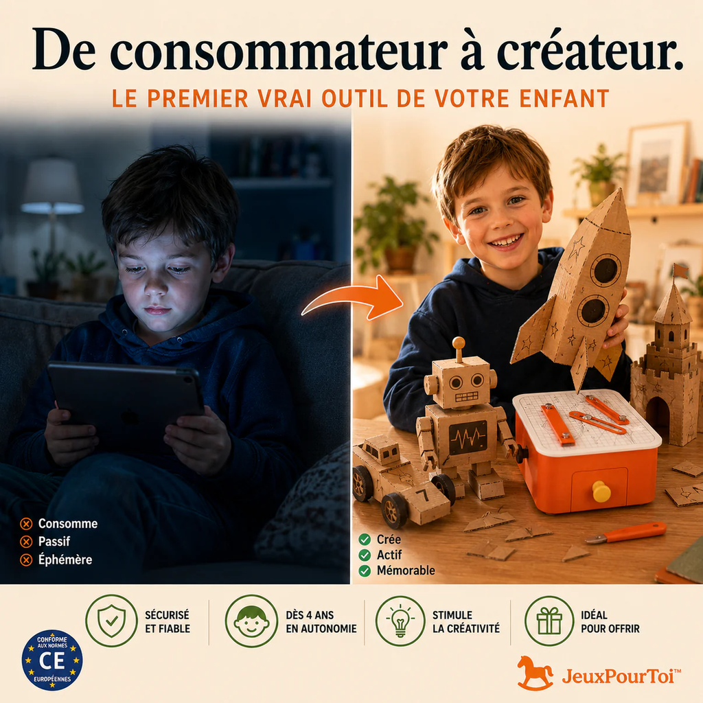 Little Inventors - 100% Safe Cardboard Saw，The perfect gift for children