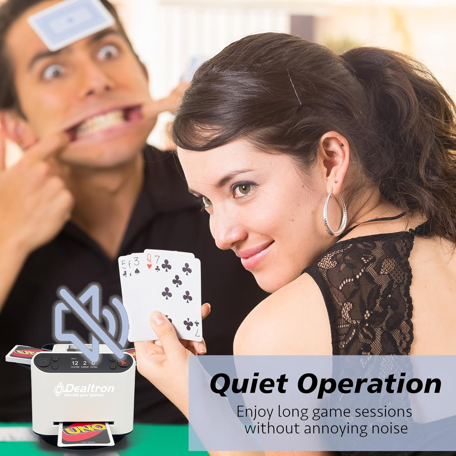 All-in-One Automatic Card Shuffler and Dealer,with 8 Remotes,Programmable Dealer,Card Shuffler 2 Deck,360° Rotation,Ultra Quiet,Rechargeable,up to 12 Players,for All Card Games
