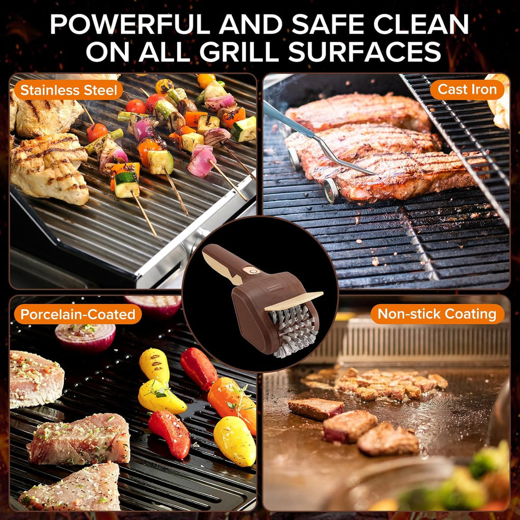 Electric BBQ Cleaning Brush