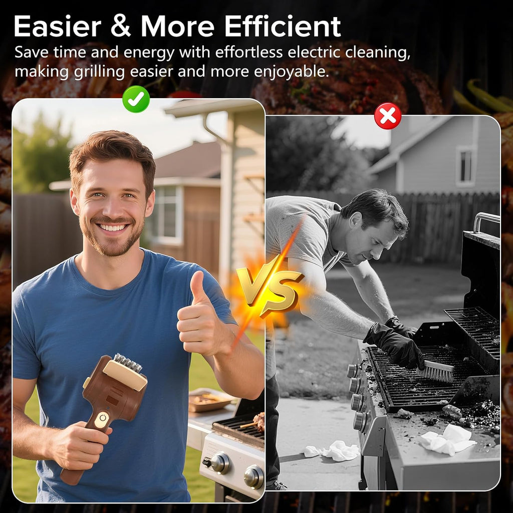 Electric BBQ Cleaning Brush