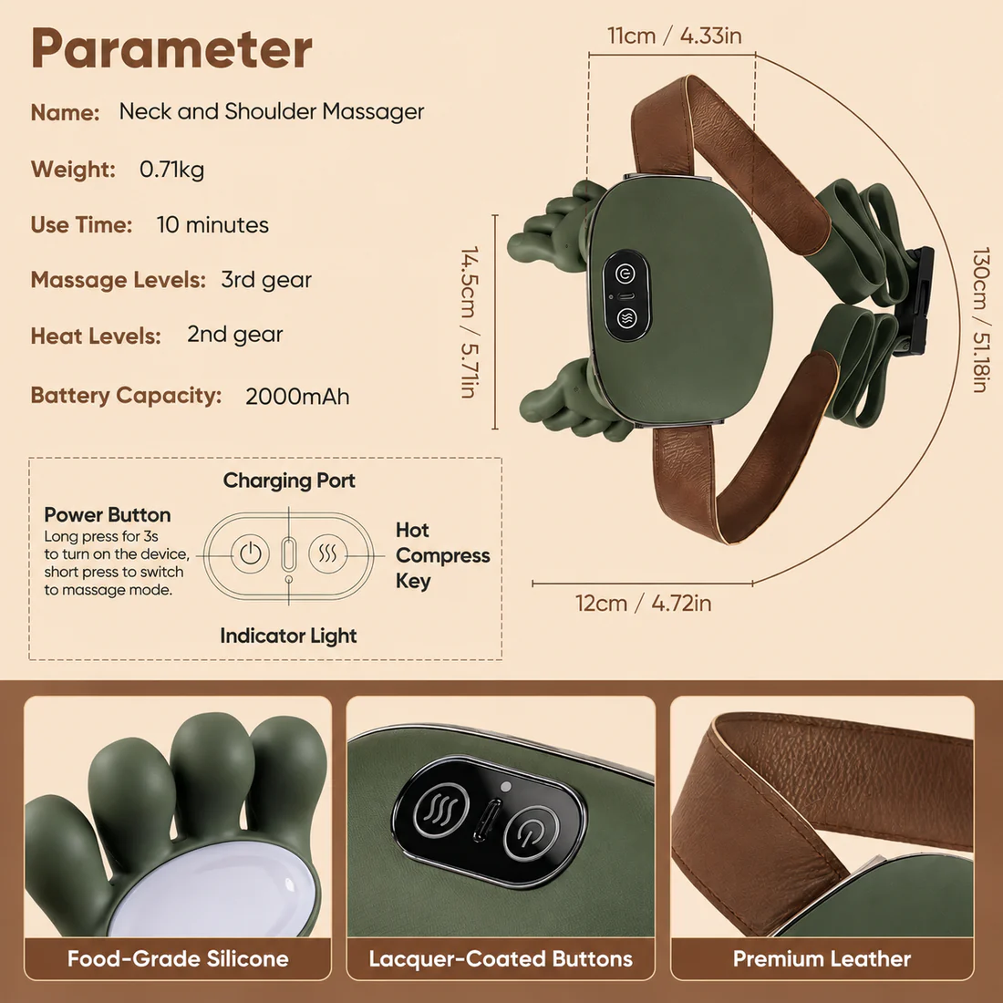 Calmora™ -Neck & Shoulder Massager