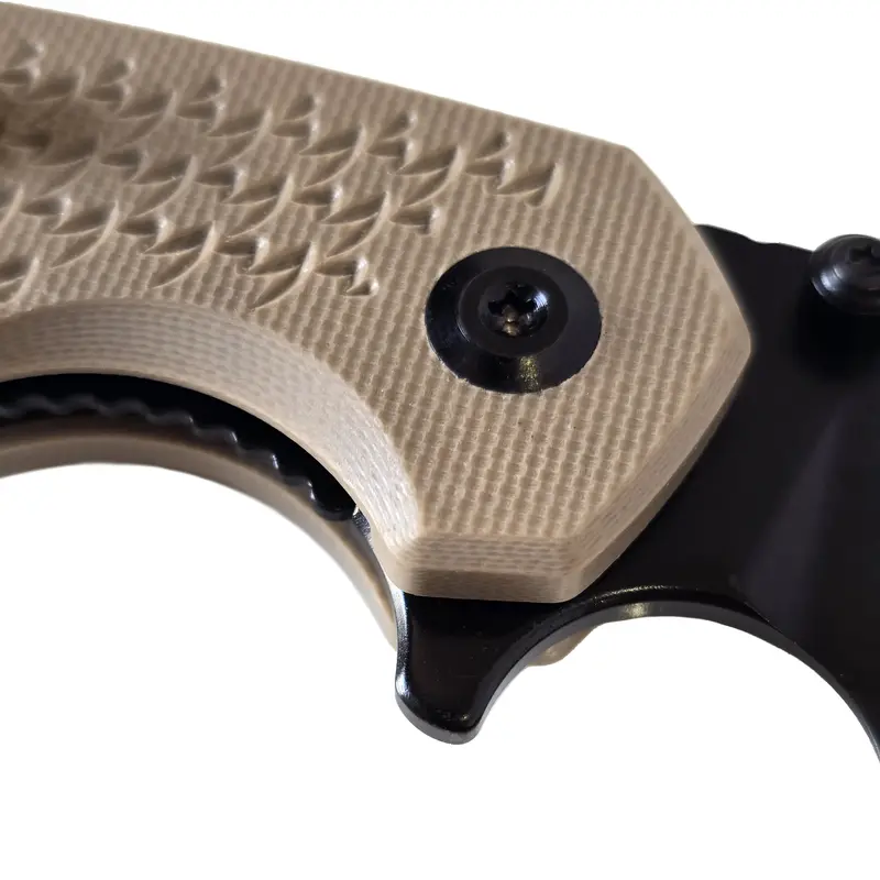 MUCITUP Mini-Ceros Folding Knife 9Cr18MoV G10 2.4oz EDC