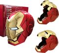 Iron Hero MK 5 1:1 Wearable Helmet :Voice, Touch, and Remote Control, Realistic Sound Effects, Can Cosplay and Collectible Figures for Man and Teen Ideal Gift