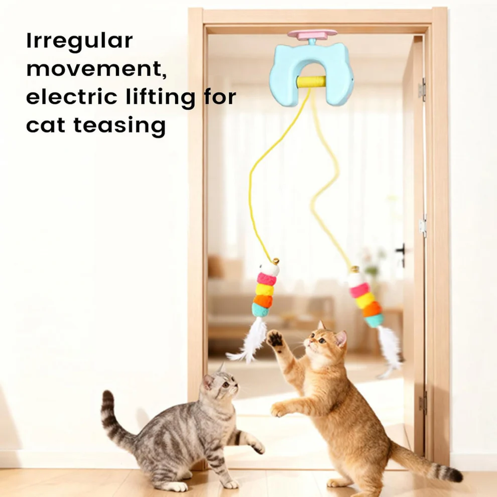 Pet cat toys, cat leash, self-entertainment and entertainment device, pet supplies, pet toys, cat toys