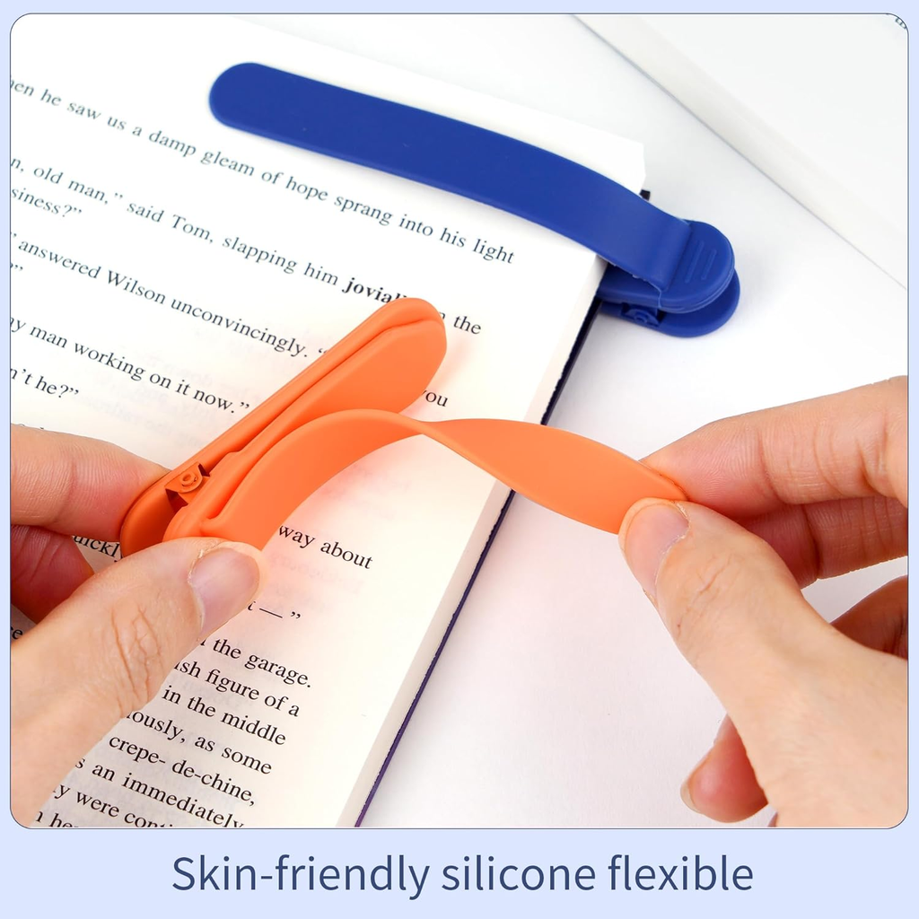 Smart Bookmark,3pcs Silicone Book Mark,Book Accessories for Reading Lovers
