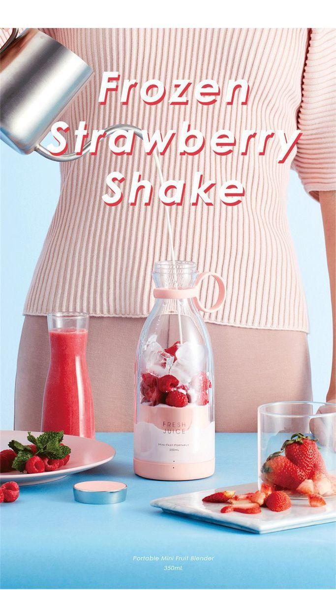 Portable wireless juicer cup