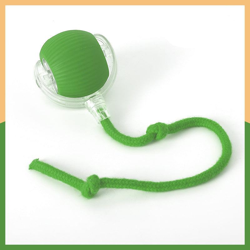 Cat toys for self-entertainment and relaxation, smart cat teasing ball, automatic cat teasing stick, cat and dog walking ball, electric rolling ball.
