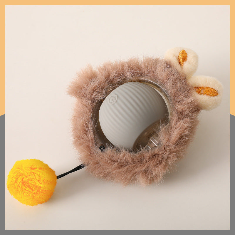 Cat toys for self-entertainment and relaxation, smart cat teasing ball, automatic cat teasing stick, cat and dog walking ball, electric rolling ball.